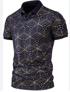 Polo décontracté d'été de la meilleure qualité pour hommes, séchage rapide, respirant, logo personnalisable imprimé, sublimation pour vêtements de sport de golf - Product Image 6