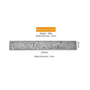 Damascus <b>Steel</b> <b>Billet</b> Square Hot Rolled Welding for Knife Making Damascus <b>Billets</b> - Product Image 2