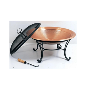 Foyer de barbecue de forme ronde de la meilleure qualité avec support en fer pour une utilisation intérieure et extérieure - Product Image 2