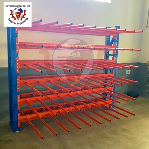 Steel Pipe Warehouse <b>Storage</b> Rack Heavy Duty Cantilever <b>Racking</b> with Corrosion Protection - Product Image 4