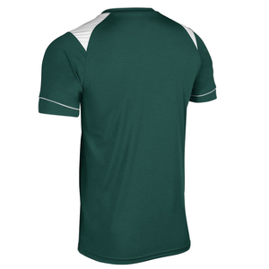 Camiseta de fútbol transpirable de secado rápido impermeable 100% poliéster cuello redondo para adultos con logotipo personalizado-Ropa deportiva al aire libre - Product Image 2