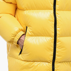 เสื้อแจ็กเก็ตบอมเบอร์สำหรับผู้ชายเสื้อแจ็คเก็ตแขนพองออกแบบได้ตามต้องการ - Product Image 6