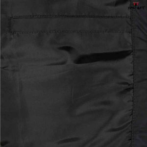 Haute qualité, léger, surdimensionné, coton bulle d'hiver imperméable personnalisé hommes doudoune toile col montant Logo avant - Product Image 6