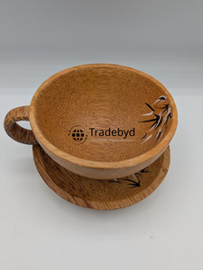 Tradebyd-Tasse à noix de coco légère pour camping, voyage, pique-nique, verres naturels écologiques pour l'extérieur - Product Image 4