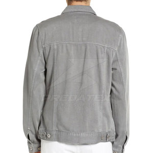 2025 couleur personnalisée tenue décontracté jean veste Streetwear nouvelle mode confortable jean veste d'hiver - Product Image 2