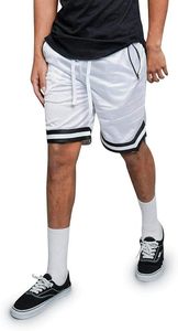 Logo personnalisé OEM Short de sport 100% polyester de 5 pouces avec entrejambe Short de sport décontracté à motif solide Écologique XS High Street - Product Image 4