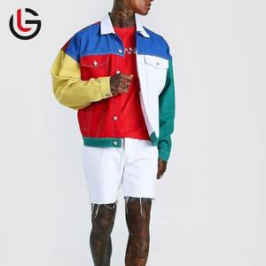 Nuevo estilo, Chaquetas vaqueras informales de moda transpirable, servicio OEM ODM, ropa de mujer, chaqueta vaquera teñida lisa - Product Image 5