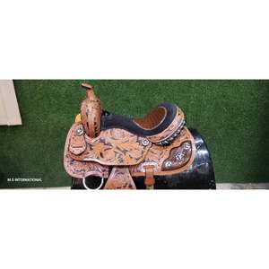 Material de cuero de calidad de sillín occidental duradero para uso en ranchos y senderos Suministro mundial a una cantidad razonable - Product Image 3
