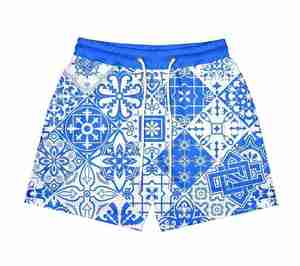 Vente en gros de short en maille de jogging d'entrejambe de 5 pouces personnalisé pour hommes respirant été mode poches solide décontracté Sublimation entrejambe - Product Image 2