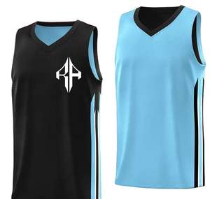 Camiseta de baloncesto de sublimación para hombre al por mayor de ATLANTIC, material de poliéster 100%, logotipo personalizado de alta calidad premium para hombre - Product Image 3
