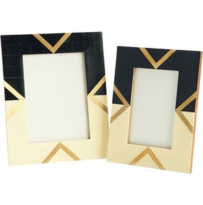 High Quality Handcrafted Indian Rectangle Resin Wooden Inlay <b>Photo</b> <b>Frame</b> Wholesale Resin Inlay Picture <b>Frame</b> - Product Image 4