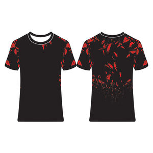 Camiseta Deportiva Larga de Maratón 100% Algodón, Cómoda, de Secado Rápido, Transpirable, para Corredores, con Logotipo Personalizado en Color - Product Image 1