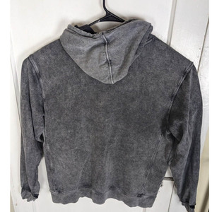 เสื้อฮู้ดสำหรับผู้ชายซักเป็นกรดเสื้อฮู้ดแบบสวมหัวพิมพ์ลายแบบกำหนดเองได้ไซส์ใหญ่พิเศษออกแบบได้ตามที่ต้องการ - Product Image 5