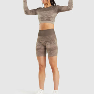 Nueva llegada Último diseño Precios al por mayor Mujeres Gym Shorts Casual Tallas grandes Mujeres Gym Training Shorts - Product Image 4