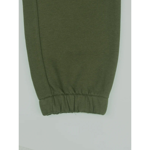 Antiarrugas, pantalón de hombre, pantalones de chándal de lana de algodón 100% teñidos lisos, pantalones de chándal con logotipo personalizado para hombre - Product Image 5