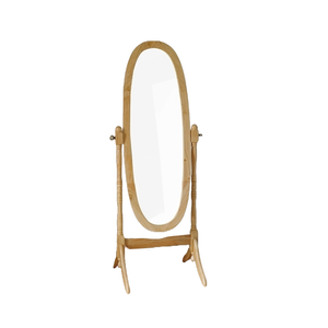 Miroir ovale sur pied en bois réglable moderne personnalisé pour salon CHAO CHING MI-002 Taïwan - Product Image 1