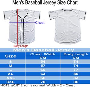 Camiseta de béisbol personalizada, camiseta con logotipo de equipo y nombre de número, camisetas informales con salida de fábrica, camiseta de hombre de gran tamaño, atuendo, triangulación de envíos - Product Image 6
