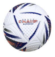 Ballon de football professionnel pliable de haute qualité avec logo personnalisé, fabriqué en cuir PU pour l'entraînement et les loisirs des adultes