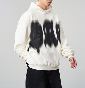 Conjunto de Sudadera con Capucha y Pantalones de Franela Gruesa para Hombre, 100% Algodón, Invierno, 500 GSM, Colores y Diseños Personalizables - Product Image 2