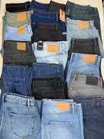 Liquidation en gros de vêtements pour hommes : Pantalons cargo en denim durables, écologiques, respirants et lavables – Stock d'entrepôt de commandes annulées