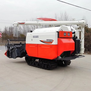 Moissonneuse-batteuse à riz, blé, paddy, céréales, avec batteuse, haute productivité, petite mini-engrenage pour la montagne - Product Image 6