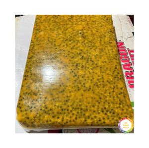 Bloque y cubo de precio barato Pulpa de maracuyá congelada de Vietnam/Puré de miel de maracuyá congelado Graines De La Passion Secher - Product Image 1