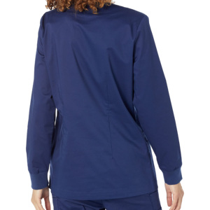 Custom <b>Plus</b> <b>Size</b> Button-Down Long Sleeve Solid Anti-Wrinkle Stretch Polyester/Cotton Unisex Lab Coat - Product Image 4