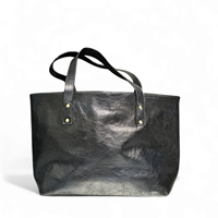 Sac fourre-tout de luxe pour femme en cuir véritable avec fermeture éclair, doublure en toile premium, léger et portable, printemps/hiver/été