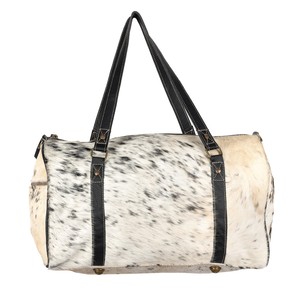 Sac à main en cuir de fourrure usiné à la main très exigeant en cuir sculpté femmes sac de style occidental vintage - Product Image 1