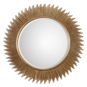 Miroirs décoratifs en feuilles d'aluminium murales personnalisées au design vintage Miroir décoratif mural - Product Image 5