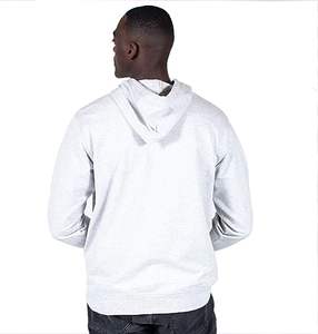 ผู้ผลิตมืออาชีพ เสื้อฮู้ดผู้ชายสำหรับฤดูหนาว เสื้อสเวตเชิ้ตลำลองสำหรับเล่นกีฬาและออกกำลังกาย เสื้อพูลโอเวอร์แบบมีฮู้ด ผ้าฟลีซ กันยับ - Product Image 4