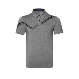 Camisetas de algodón 100% para hombre, a rayas camiseta blanca, ropa para hombre, camiseta elástica, camiseta Polo de Golf, camisetas Polo con logotipo personalizado transpirable - Product Image 5