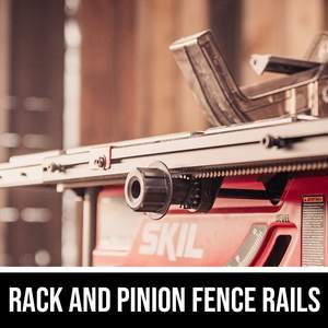 Sierra de Mesa Eléctrica Portátil de 15 Amperios y 10 Pulgadas con Soporte Plegable Incluido - Product Image 6