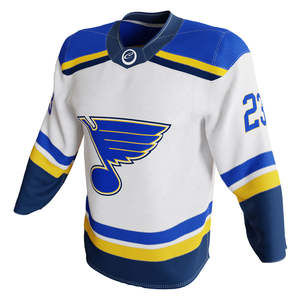 Vente en gros de maillots de hockey sur glace 100% polyester, broderie personnalisée, appliqué, uniforme de hockey, service OEM, vêtements pour joueurs adultes - Product Image 3