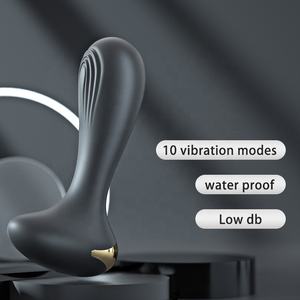 Siliconen Mannelijke Zelfgemaakte Vibrerende Prostata Massager <span class=keywords><strong>Sex</strong></span> Toy Anale Voor Mannen - Product Image 2