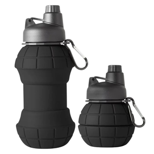 Bouteille d'eau de voyage en silicone pliable de 18 oz - Product Image 2