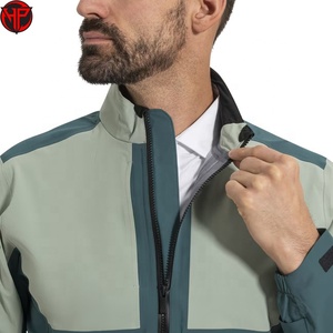 Full Zip Durable Waterproof Hiking Rain Jacket Performance Waterproof Cycling Rain Jacket Pullover Windbreaker <b>Raincoat</b> Quarter - Product Image 5