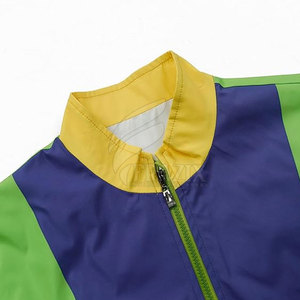 Vêtements de protection solaire pour le sport Costume coupe-vent respirant à fermeture éclair Costume coupe-vent décontracté 2 pièces pour hommes - Product Image 5