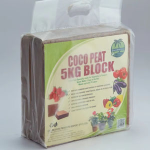 Bloques de Cocopeat de 5kg de la mejor calidad, hechos de productos agrícolas ecológicos y biodegradables de venta rápida hechos en Sri Lanka - Product Image 1