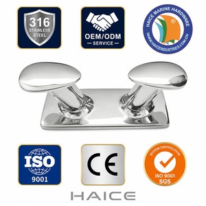 Bitta a Doppio Corno in Acciaio Inox 316 <span class=keywords><strong>per</strong></span> Uso Marino, 240mm, <span class=keywords><strong>per</strong></span> Ormeggio e Attracco, Accessori <span class=keywords><strong>per</strong></span> Navi, Yacht e Imbarcazioni - Product Image 1