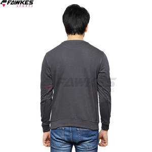 100% algodón sudadera en blanco al por mayor calidad personalizada hombres ropa casual camisas de diseño profesional - Product Image 6