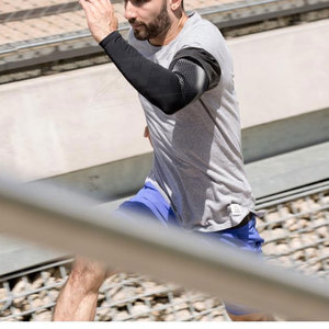 Anti Slip <b>Compression</b> <b>Arm</b> <b>Sleeves</b> for Cycling Training Performance <b>Arm</b> <b>Sleeves</b> for Athletes - Product Image 3