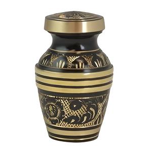 Urnas de cremación de recuerdo de latón Artisan Touch, proveedor mayorista de urnas de cremación de fichas de latón, precios bajos, fabricadas en India 2024 - Product Image 6