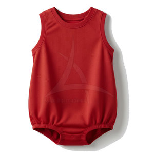 Ensemble de barboteuses pour bébé style maillot de basket, vêtements de sport confortables pour garçons et filles - Product Image 6