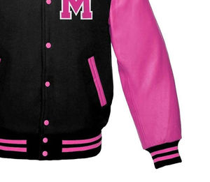 Nouveau 2023 vestes universitaires pour enfants avec manches longues veste Letterman vente en gros de veste de baseball vierge pour hommes Logo personnalisé - Product Image 5