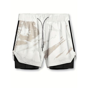Pantalones Cortos Deportivos Ligeros para Hombre, Transpirables, de Secado Rápido, para Gimnasio y Entrenamiento - Product Image 1