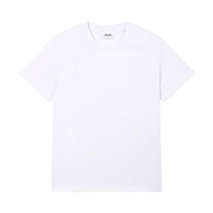 Solid Color Crew Neck Short Sleeve <b>T</b> <b>Shirt</b> Loose Fit Woven Tee Casual Unisex Streetwear - Product Image 4