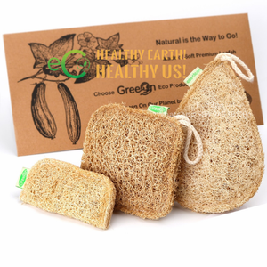 ลูฟาอาบน้ําฟองน้ําด้ามยาว ลูฟาธรรมชาติออร์แกนิก/ ลูฟาขายส่งจาก Eco2go Vietnam - Product Image 1