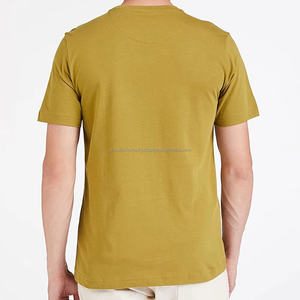 Venta al por mayor personalizada de los hombres 100% algodón/bambú/fibra camiseta sublimación en blanco liso Casual camisetas su logotipo de marca de tela de punto - Product Image 4