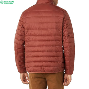 Men's Eco-Friendly Windproof High Street Style Puffer <b>Jacket</b> Winter Outdoor Wear 2024 <b>Zipper</b> Side Zip <b>Pockets</b> - Product Image 3